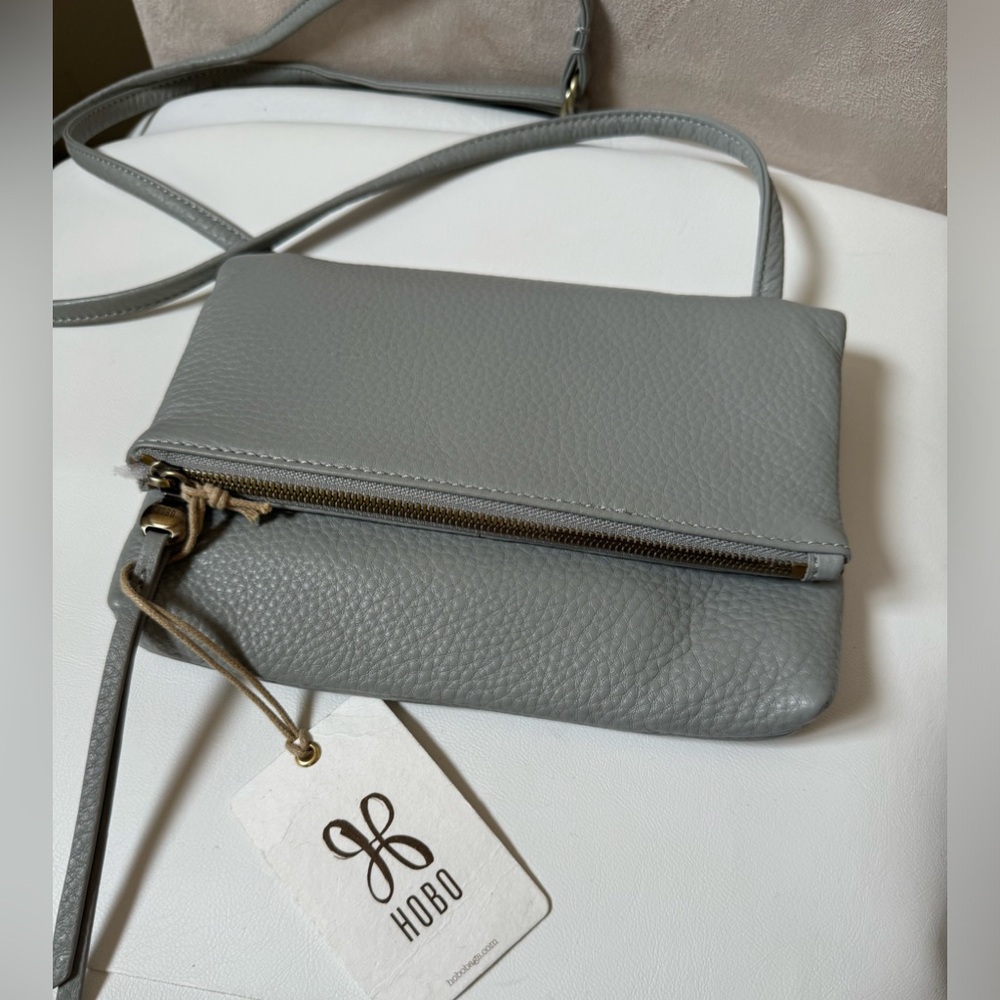 Hobo Draft Small Crossbody in light Grey